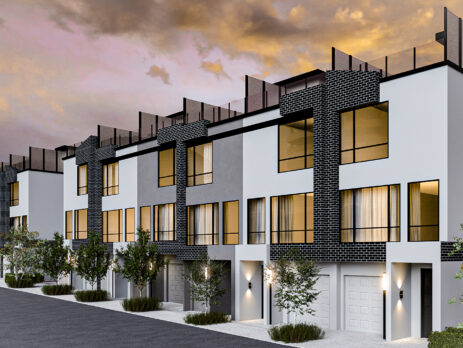 Belgrad-townhomes-NW-Calgary-front-view